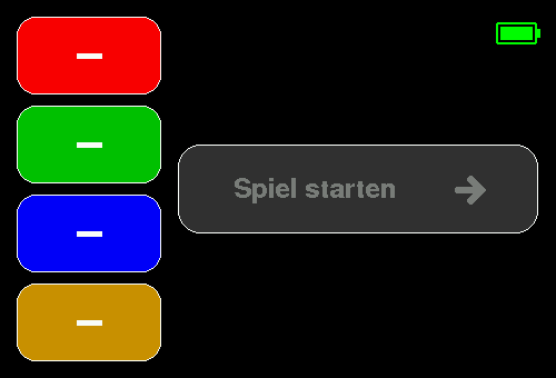 Anzeige Spielstart 1