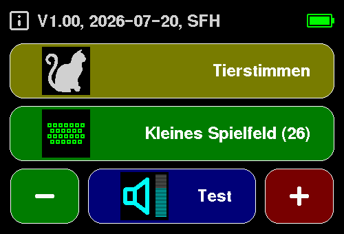 Anzeige Einstellungen